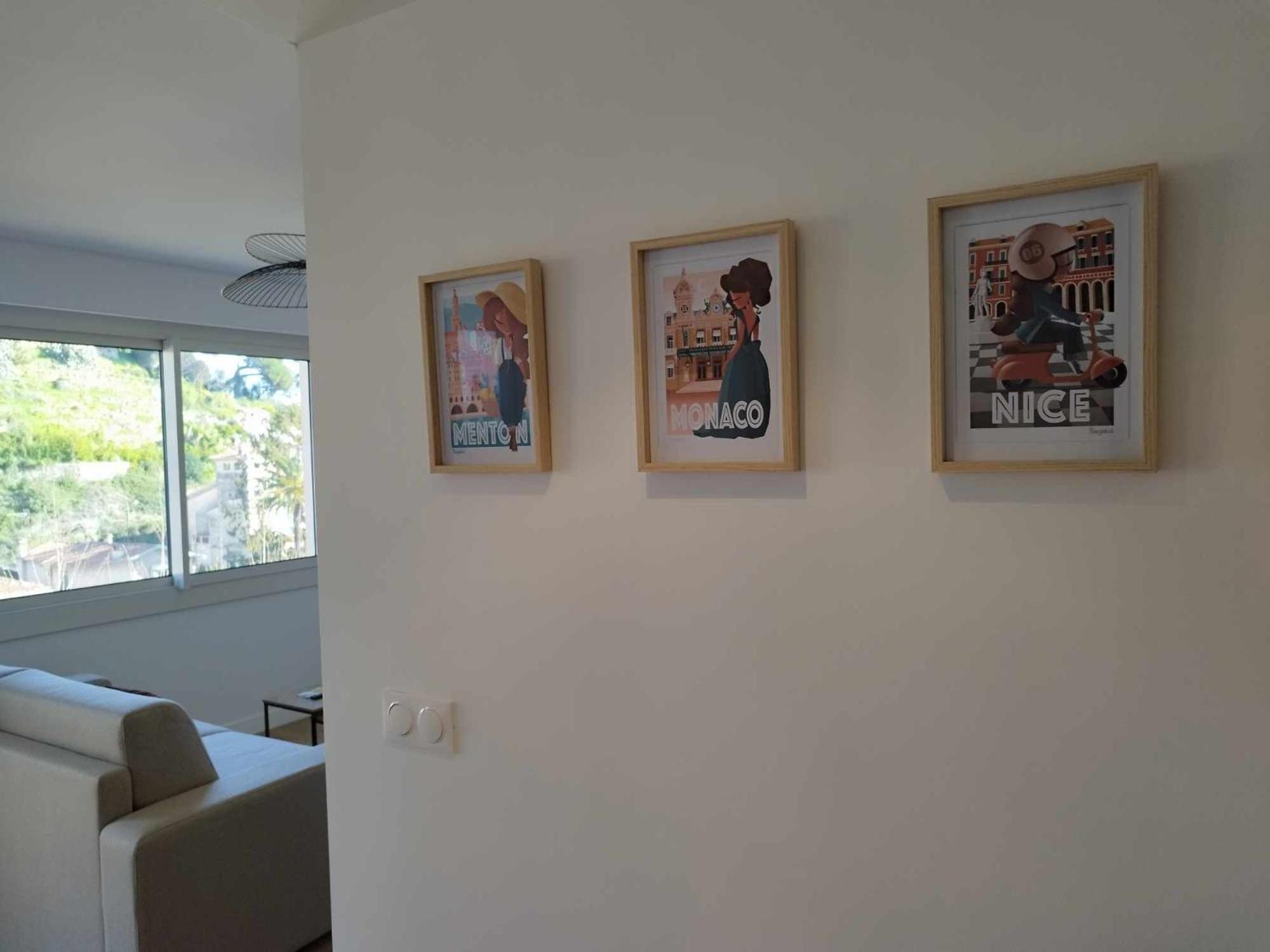 Appartement Moderne Refait A Neuf - 4 Couchages - Menton Exterior photo